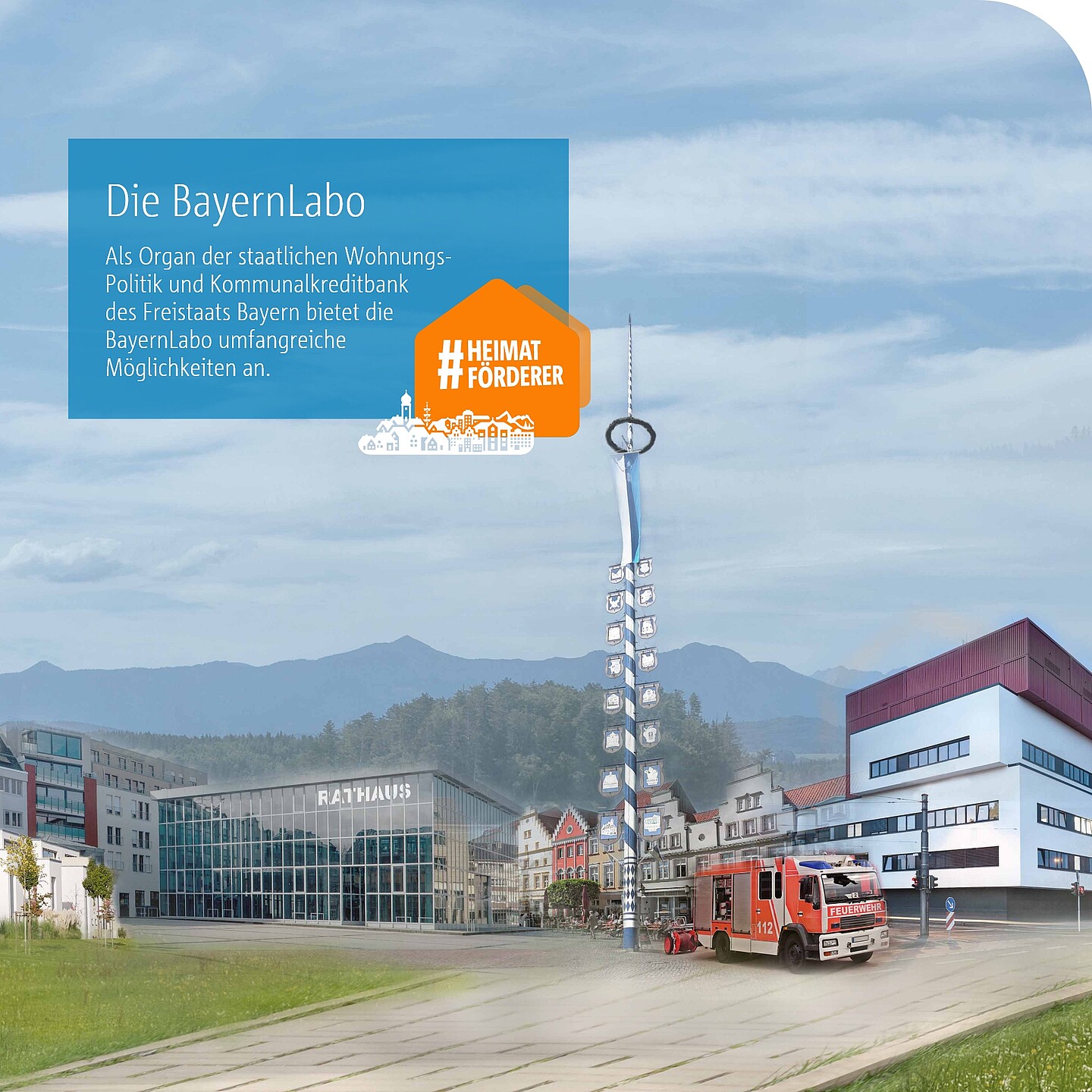 Das Förderinstitut BayernLabo im staatlichen Auftrag für Bayern Umfangreiche Möglichekeiten der BayernLabo als Organ der staatlichen Wohnungspolitik.