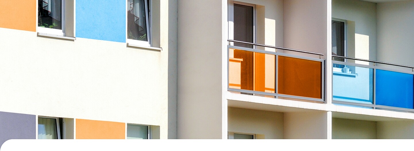 Kommunales Wohnraumförderungsprogramm (KommWFP) der BayernLabo Neubaugebäude finanziert durch Wohnungsförderungsprogramm der BayernLabo.