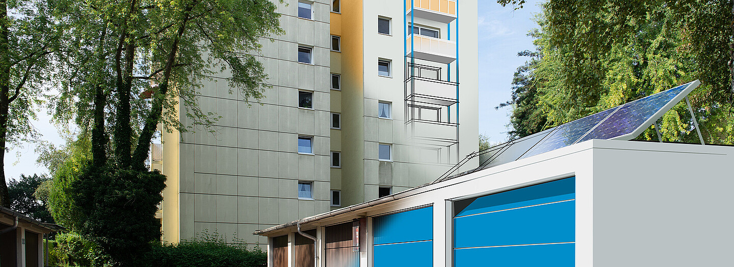 Gemeinsam Wohnraum sichern und gestalten | BayernLabo Modernisiertes Wohnungshaus durch staatliches Modernisierungs-Förderprogramm der BayernLabo: Energetische und nichtenergetische Sanierungen für Wohnungseigentümergemeinschaften