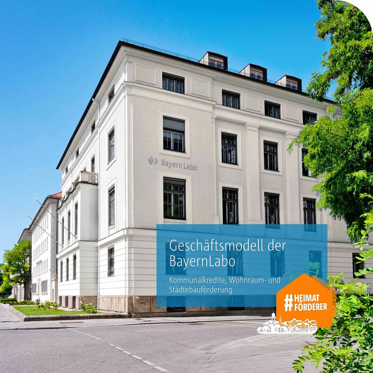 Wohnraumförderung und Kommunalkredite der BayernLabo als Förderinstitutfür für Bayern. Kommunalkredite, Wohnraum- und Städtebauförderung als Geschäftsmodell der BayernLabo.