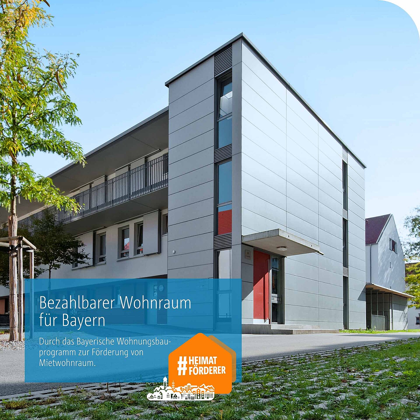 Bayerisches Wohnungsbauprogramm: Staatliche Förderung zur Finanzierung von Mietwohnungen | BayernLabo Mietwohngebäude: Staatliche Förderung von Mietwohnraum durch das Bayerische Wohnungsbauprogramm der BayernLabo