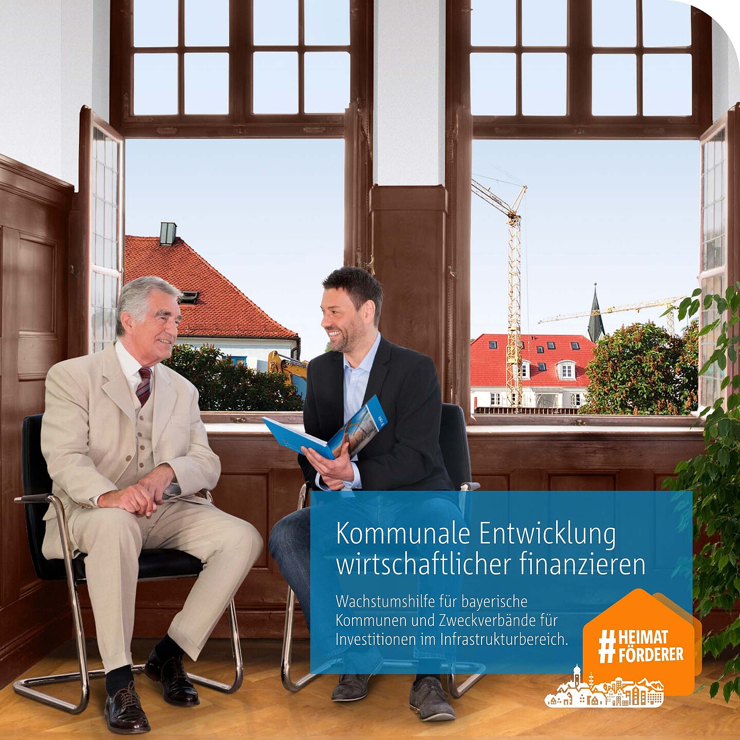 Kommunale Entwicklung mit der BayernLabo wirtschaftlicher finanzieren Beratung eines kommunalen Entscheidungsträgers durch die BayernLabo zu Wachstumsghilfe.